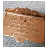 1864 Antique Matchbox