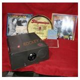 Lot Vintage Projector, War Ration Book, 3