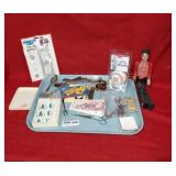 Lot Tray Of Vintage Items