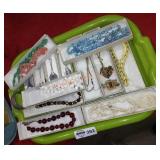 Tray Lot Of Vintage Jewelry