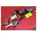 Vintage Camera Lot & Sun Gun