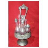 Sterling Silver Antique Cruet Set