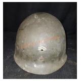 Vintage Combat Helmet