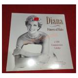 16ct Princess Diana Commemorative Calendar