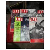 Lot Of 8 Life Vintage Magazines