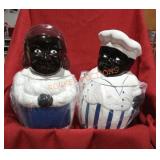 Chef & Mrs Cookie Jars New