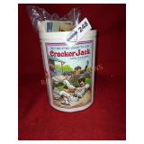 Cracker Jack Collectors Tin With Vintage Post