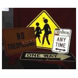Metal Street Sign Lot