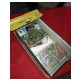 Lot Of Assorted Vintage Post Cards And Ink Well