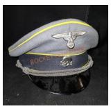 Waffen-SS Officer Visor Hat