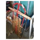 Vintage Metal Runner Sled