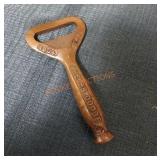 Phelps Dodge Brass Bottle Opener