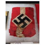 German Military Swastika Handkerchief