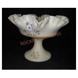 Vintage Signed Fenton Custard Glass