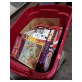 Tote of Collectors Pricing Books, Misc Items