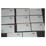 Lot Of 11 Vintage Usps Prepaid John Hanson