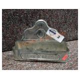 Comb & Brush Galvanized Container