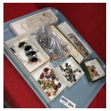 Tray Lot Of Jewelry