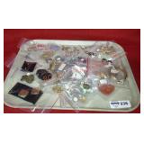 Tray Lot Of Vintage Jewelry