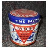 Nevr-dull Magic Wadding Polish Vintage Can