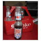 4pk Richard Petty Special Edition Pepsi Bottles
