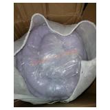 Full Size 3in Egg Crate Memory Foam Topper