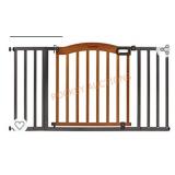 Summer Decorative Wood & Metal Safety Baby Gate