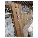 Delta glass shower door frames silver 5xbid