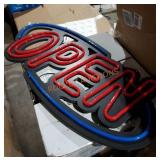 Open sign