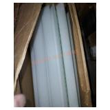 Styrofoam with adhesive back