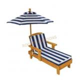 Kid kraft wooden chaise lounge