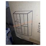 Furinno 5 cube open shelf, Sold As Is Where Is No