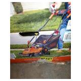 Black and Decker corded lawnmower