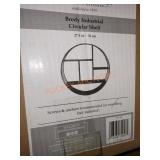 Industrial Round 27in Shelf