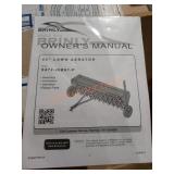 BRINLY 40" LAWN AERATOR