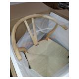 Stone and beam dining chair