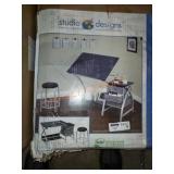 Studio designs comet center with stool