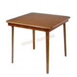 STAKMORE Straight Edge Folding Card Table