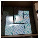 Box lot 2ply facial tissues