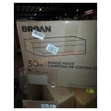 Broan 30inch range hood