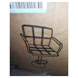 Leopard adjustable bar stool