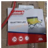Coleman Quattro lax folding chairs