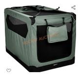 Amazon Basics Folding Portable Soft Pet Dog Crate
