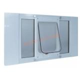 Ideal Pet Products Aluminum Sash Window Pet Door