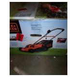 Black and Decker electric lawn mower