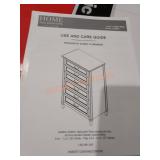 Home decorator 6 drawer chest