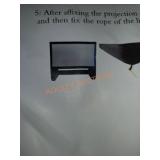 Inflatable movie screen