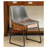 Roundhill Furniture Leather Dining Chair