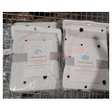 Plush changing pad cover