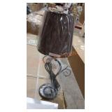 Twisted vine table lamp